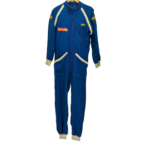 OMP RACEWEAR パッチワークデザイン オールインワン ピットスーツ メンズ 50
