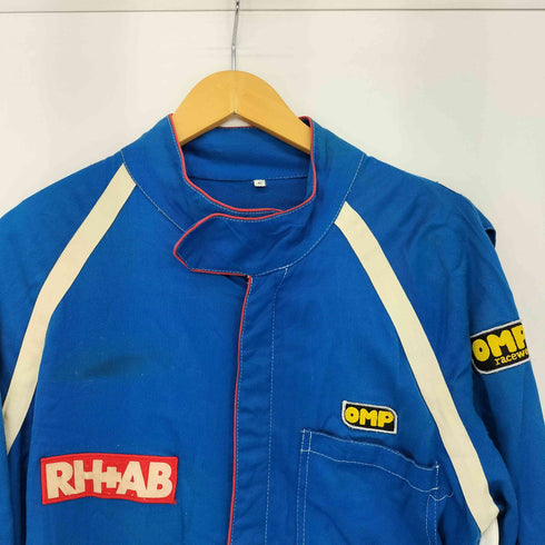 OMP RACEWEAR パッチワークデザイン オールインワン ピットスーツ メンズ 50