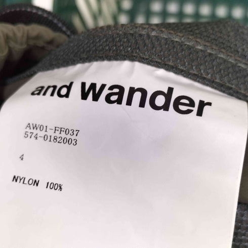 アンドワンダー and wander Nylon Taffeta Short Pants ナイロンタフタハイカーショートパンツ メンズ 4