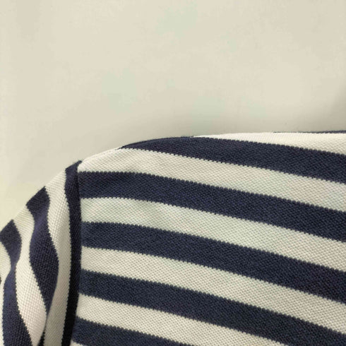 ポロスポーツラルフローレン POLO SPORT RALPH LAUREN 90S USA製 SPORT FIT スポーツ フィット ポニー刺繍 ボーダー 半袖 ポロシャツ メンズ import:L