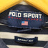 ポロスポーツラルフローレン POLO SPORT RALPH LAUREN 90S USA製 SPORT FIT スポーツ フィット ポニー刺繍 ボーダー 半袖 ポロシャツ メンズ import:L