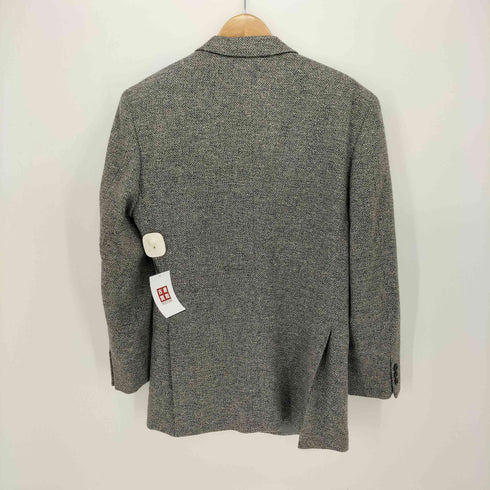 ミラショーン mila schon ウール キャメル カシミヤ 2B シングル ニット テーラード ジャケット メンズ 175