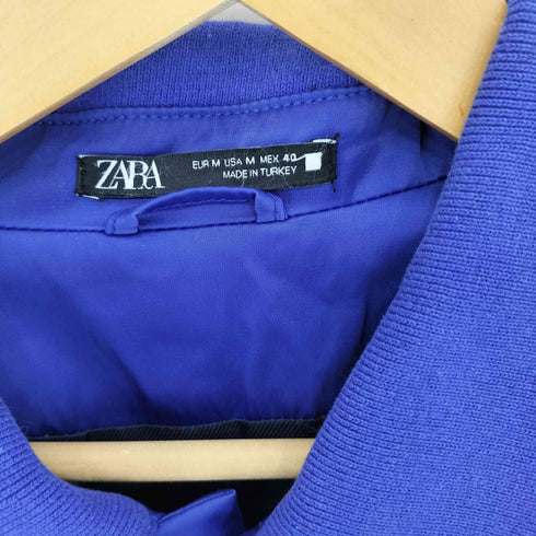 ザラ ZARA Bomber jacket サテンジャケット メンズ M