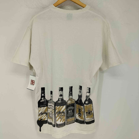 ステューシー Stussy 00S 酒瓶デザイン プリントカットソー メンズ JPN:L