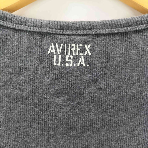 アヴィレックス AVIREX S/S クルーネック デイリー Tシャツ メンズ import:L