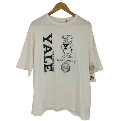 グッドロックスピード GOOD ROCK SPEED カレッジプリント クルーネックTシャツ ブルドッグ YALE メンズ FREE
