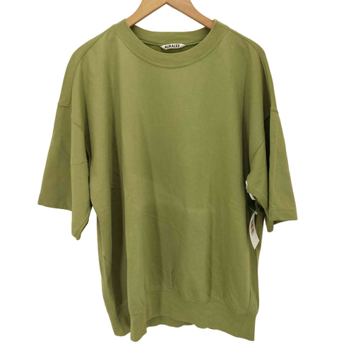 オーラリー AURALEE 21SS SUPER HIGH GAUZE NAPPED SWEAT TEE メンズ JPN:4