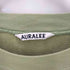 オーラリー AURALEE 21SS SUPER HIGH GAUZE NAPPED SWEAT TEE メンズ JPN:4