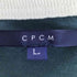 シーピーシーエム CPCM 刺繍 クルーネック リンガーTシャツ メンズ JPN:L