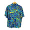 Cambridge Classics Mervyns 90S レーヨン S/S 総柄 シャツ メンズ import:M