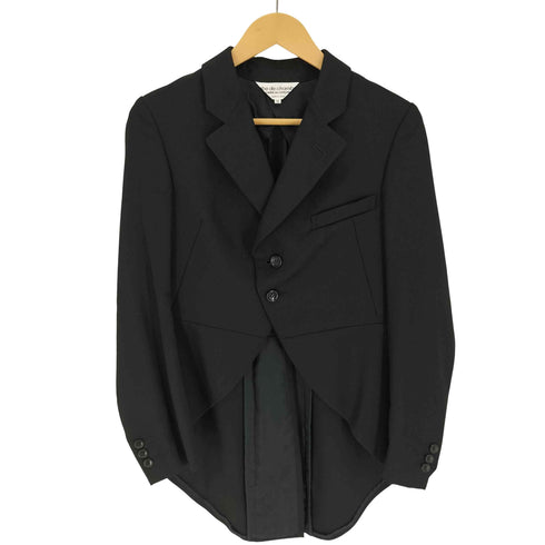 ローブドシャンブルコムデギャルソン robe de chambre COMME des GARCONS AD2003 03AW 星柄 エンボス加工 燕尾 ジャケット レディース JPN:M
