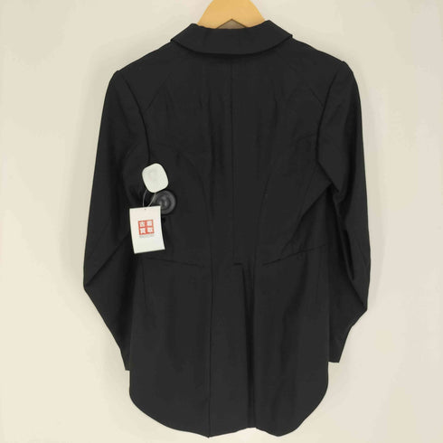 ローブドシャンブルコムデギャルソン robe de chambre COMME des GARCONS AD2003 03AW 星柄 エンボス加工 燕尾 ジャケット レディース JPN:M