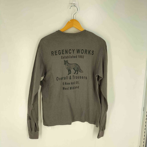 リージェンシーワークス Regency Works フォックスプリント L/Sカットソー レディース JPN:M