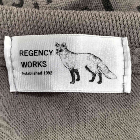 リージェンシーワークス Regency Works フォックスプリント L/Sカットソー レディース JPN:M