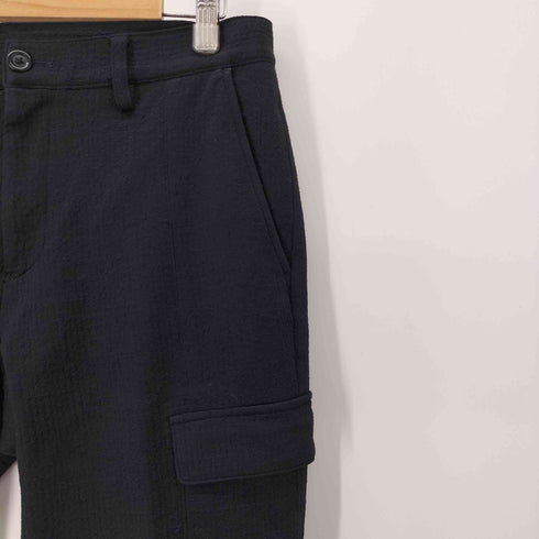 エポカウォモ Epoca uomo 裏起毛 ジャガード カーゴパンツ メンズ JPN:48