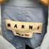 マルニ MARNI 22SS カラーブロックトロピカルウールシャツ メンズ JPN:46