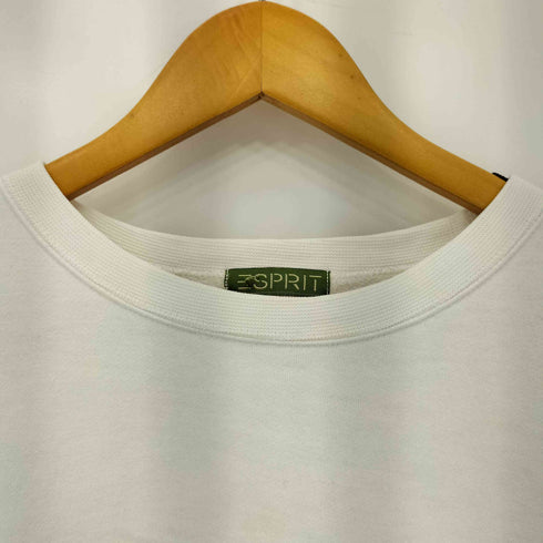 エスプリ ESPRIT エンブレムロゴプリント クルーネックスウェット トレーナー メンズ