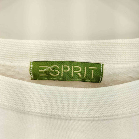 エスプリ ESPRIT エンブレムロゴプリント クルーネックスウェット トレーナー メンズ