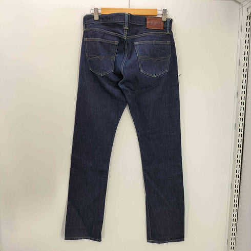 ポロラルフローレン POLO RALPH LAUREN インディゴ ジップフライ テーパード デニム パンツ 黒カン メンズ 30×32