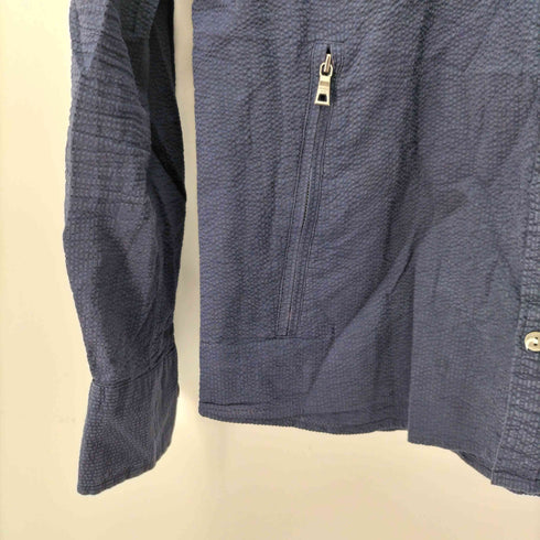 エポカウォモ Epoca uomo シアサッカーシャツ メンズ JPN:46