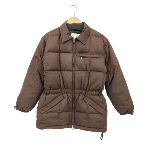 エディーバウアー Eddie Bauer 90s バングラディシュ製 白タグ ボールジップ キルティング パファージャケット レディース XS