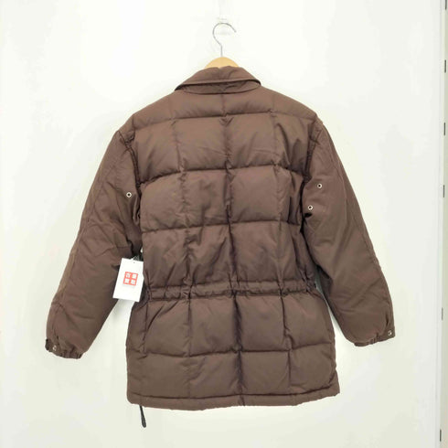 エディーバウアー Eddie Bauer 90s バングラディシュ製 白タグ ボールジップ キルティング パファージャケット レディース XS