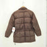 エディーバウアー Eddie Bauer 90s バングラディシュ製 白タグ ボールジップ キルティング パファージャケット レディース XS