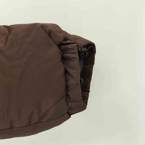 エディーバウアー Eddie Bauer 90s バングラディシュ製 白タグ ボールジップ キルティング パファージャケット レディース XS