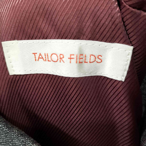 TAILOR FIELDS ウール チェック 2B テーラードジャケット パンツ セットアップ メンズ