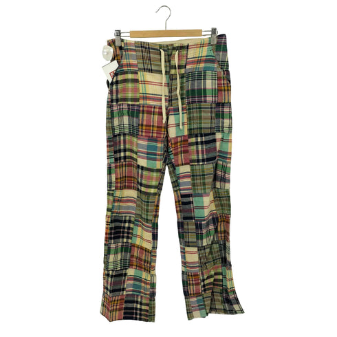 ラルフローレン RALPH LAUREN パッチワーク チェック パンツ メンズ S