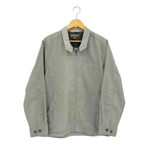 エディーバウアー Eddie Bauer シアサッカー スウィングトップジャケット メンズ S