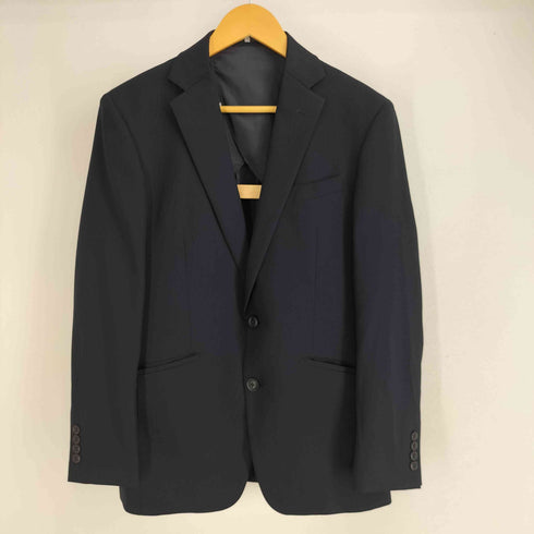 スーツセレクト SUIT SELECT 2釦シングルスーツ シャドーストライプ ウォッシャブルパンツ メンズ A6