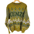 ケンゾーゴルフ KENZO GOLF 総柄 レーヨン混 ニット メンズ JPN:3