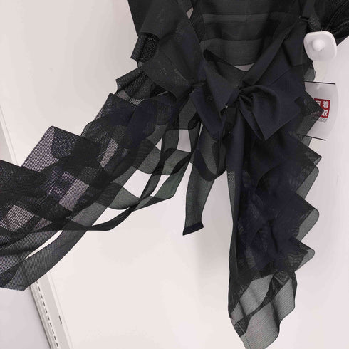 ミー イッセイミヤケ me ISSEY MIYAKE ティアード チュール メッシュトップス レディース