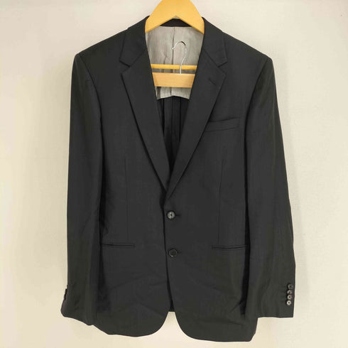 トゥモローランド TOMORROWLAND Silk Four Seasons ウール シルク ストライプ 2Bテーラードジャケット パンツ セットアップ メンズ