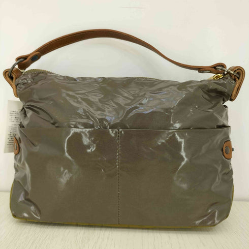 ラシット russet マチモノトーン エネメルハンドバッグ レディース