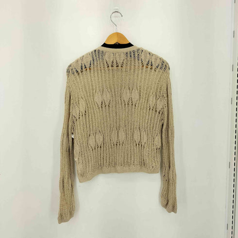 ザラ ZARA ローゲージデザイン コットンニット セーター メンズ M