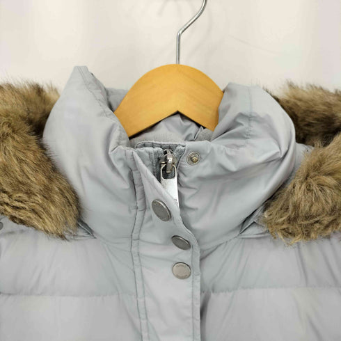 トミーヒルフィガー TOMMY HILFIGER フェイクファー フーデッド ダウンコート レディース M