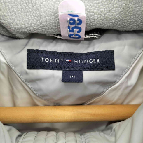 トミーヒルフィガー TOMMY HILFIGER フェイクファー フーデッド ダウンコート レディース M