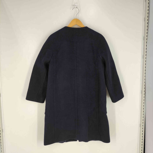 アナイ ANAYI ウール ノーカラーコート レディース JPN:38