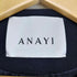 アナイ ANAYI ウール ノーカラーコート レディース JPN:38