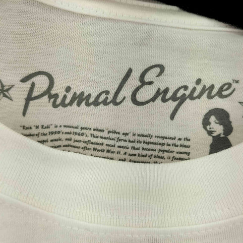 PRIMAL ENGINE 両面プリント S/S Tシャツ メンズ import:L