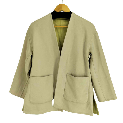 ナチュラルビューティーベーシック NATURAL BEAUTY BASIC Vネックハーフリバーコート レディース JPN:S