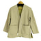 ナチュラルビューティーベーシック NATURAL BEAUTY BASIC Vネックハーフリバーコート レディース JPN:S