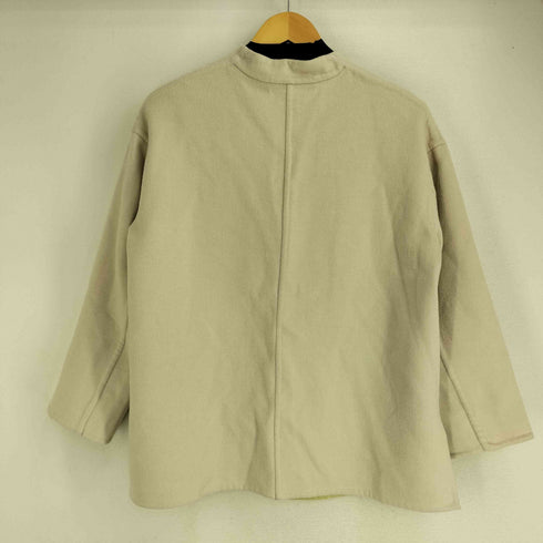 ナチュラルビューティーベーシック NATURAL BEAUTY BASIC Vネックハーフリバーコート レディース JPN:S