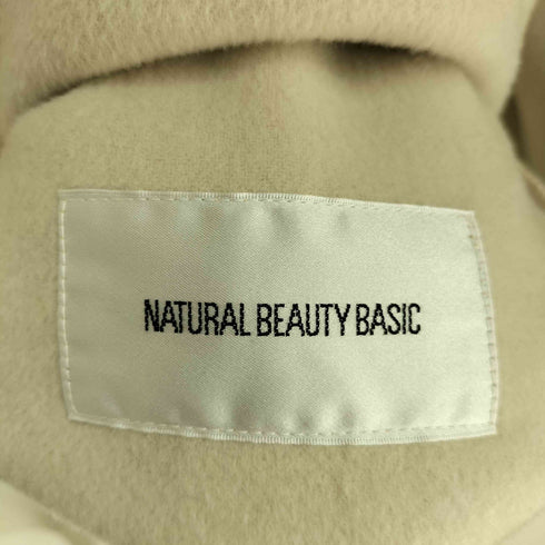 ナチュラルビューティーベーシック NATURAL BEAUTY BASIC Vネックハーフリバーコート レディース JPN:S