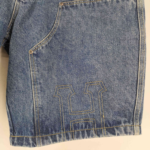 ハフ HUF CLASSIC H DOUBLE KNEE DENIM SHORT メンズ 34