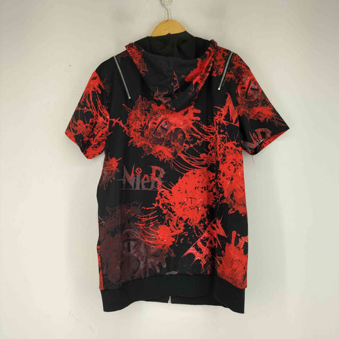 ニーアクロージング NIER CLOTHING 総柄 S/S ジップアップパーカー メンズ FREE