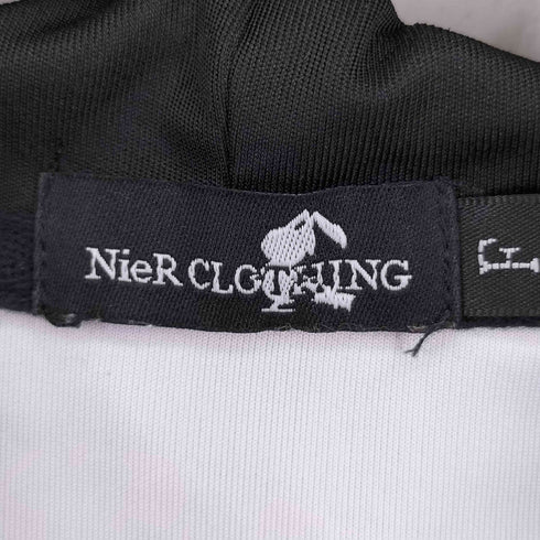 ニーアクロージング NIER CLOTHING 総柄 S/S ジップアップパーカー メンズ FREE