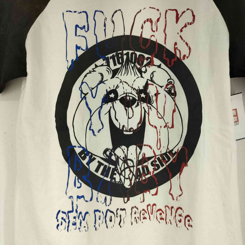 セックスポットリベンジ SEX POT ReVeNGe フロントプリント S/S ラグランTシャツ メンズ